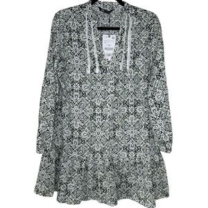 Zara Smock Dress New Medium